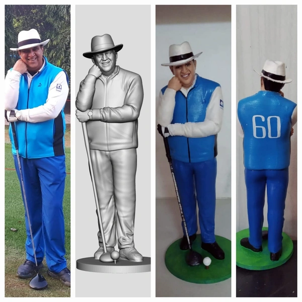 Full Body 12" Inch - Single Person Miniature - Member Price