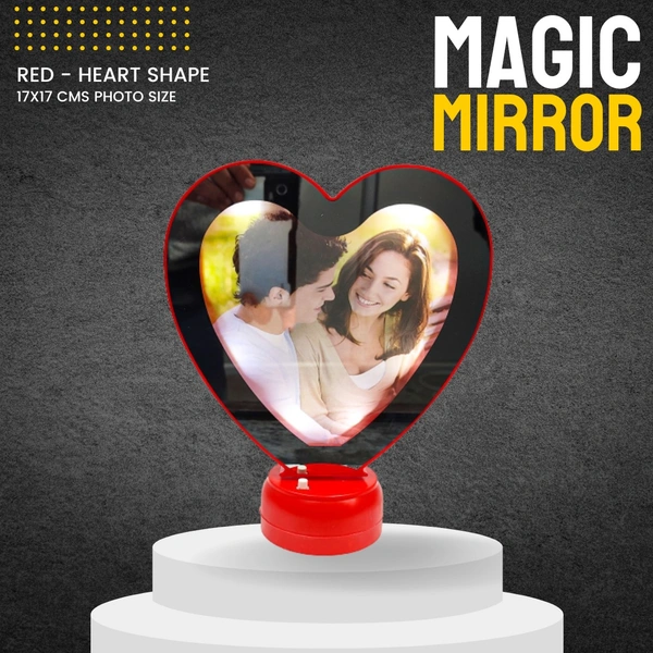 Heart Red Big Magic Mirror - Member Price