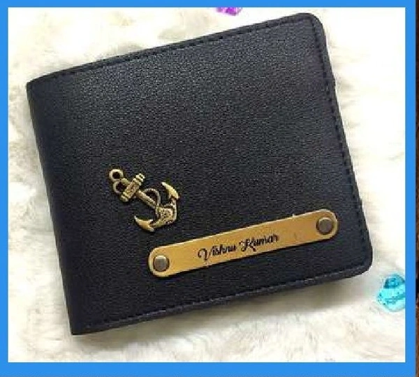 Imported Leather Coin Pouch Wallet - Black - Regular Price