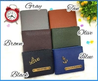 Imported Leather Coin Pouch Wallet - Dark Brown - Member Price