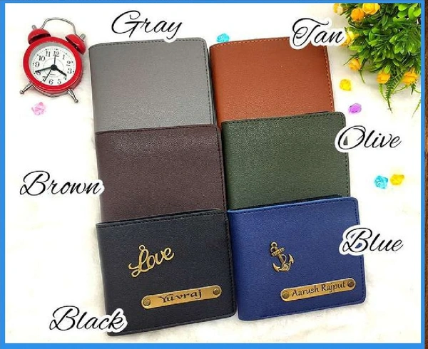 Imported Leather Coin Pouch Wallet - Grey - Member Price