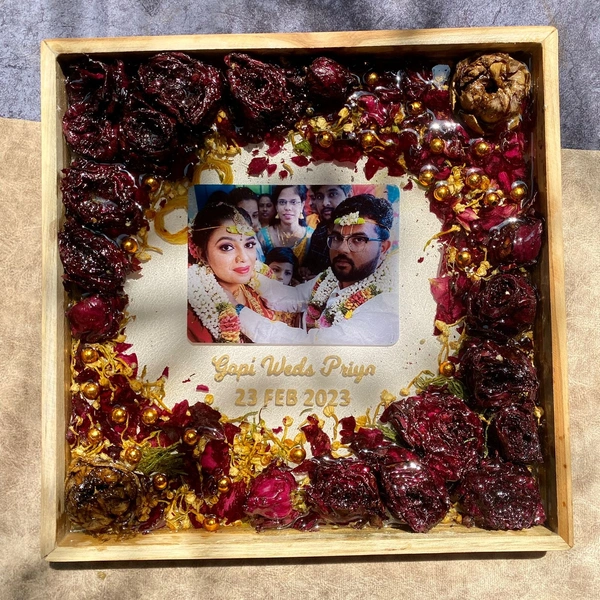 8x8" Inch - Resin Wooden Box Frame - Regular Price