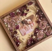 8x8" Inch - Resin Wooden Box Frame - Regular Price