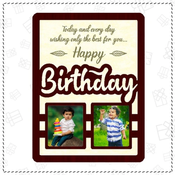 Birthday - 2 Layer MDF Table Frame - Member Price