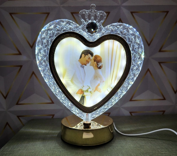 LED Frame - Heart Shape - A5 - Member Price