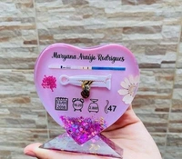 Heart Shape Resin with LED Light Base - Regular Price