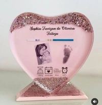 Heart Shape Resin with LED Light Base - Regular Price