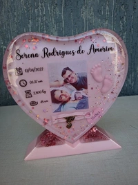 Heart Shape Resin with LED Light Base - Regular Price