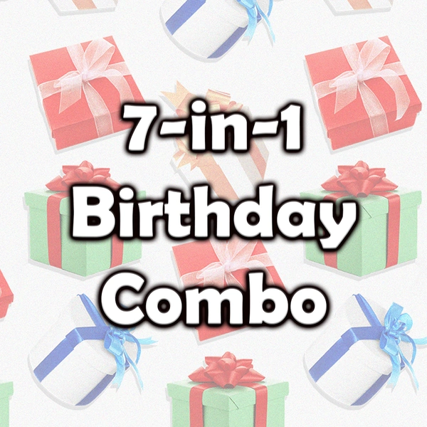 7-in-1 Birthday Gifting Combo - Regular Price