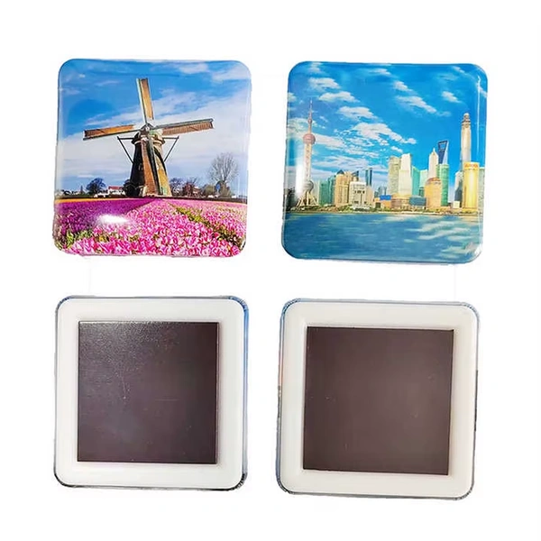 50mm 2x2 Inch Square Fridge Magnet - 500 Qty