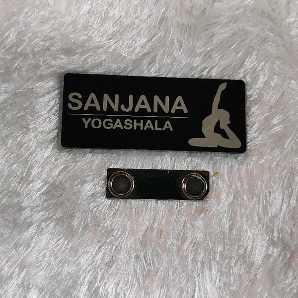 Acrylic Name Badge - Design 009 - Member Price