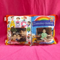 Educational Pillow Book for Kids – ABC, Numbers, Animals Alphabets Learning Cushion - Regular Price