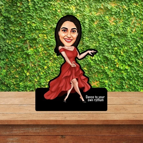 ACC24 - Dancing Women - Caricature Cartoon Cutout Frame - Member Price