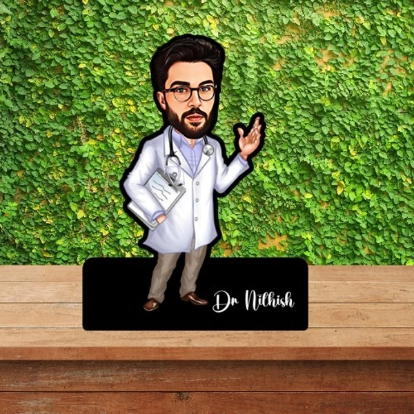 ACC36 - Doctor - Caricature Cartoon Cutout Frame - Regular Price