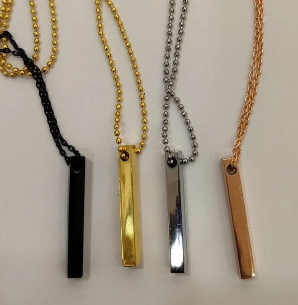 Bar Pendant - Black - Member Price