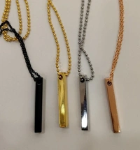 Bar Pendant - Silver - Member Price