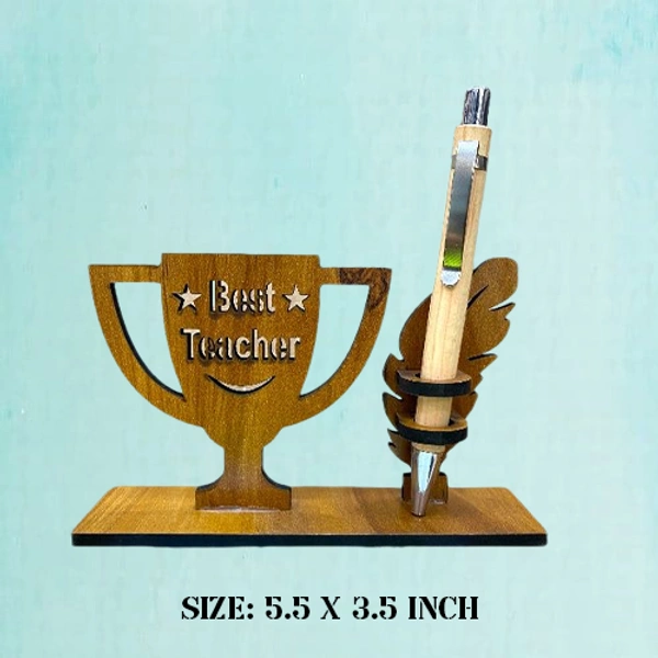 Best Teacher trophy - Pen Stand - Regular Price