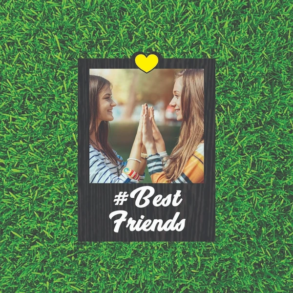 Best Friends - MDF Fridge Magnet - Regular Price