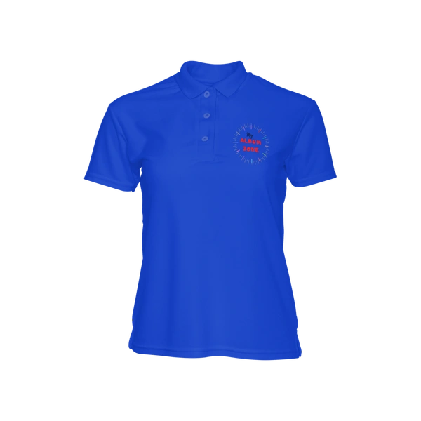 Royal Blue Color T-shirt | Polyester - Half Sleeves - Reva Label - Small