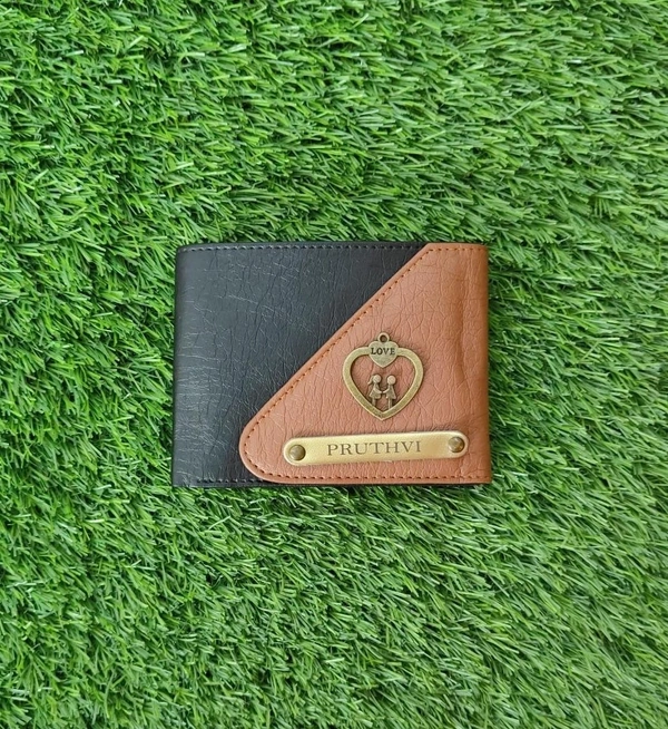 Flap Wallet - Black & Tan - Member Price