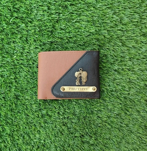 Flap Wallet - Tan & Black - Member Price