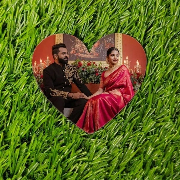 Metal Fridge Magnets - Small Size - Heart Shape - Regular Price