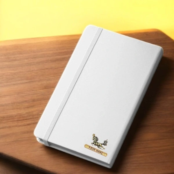 Lined Journal Notebook Diary - White Color - Regular Price