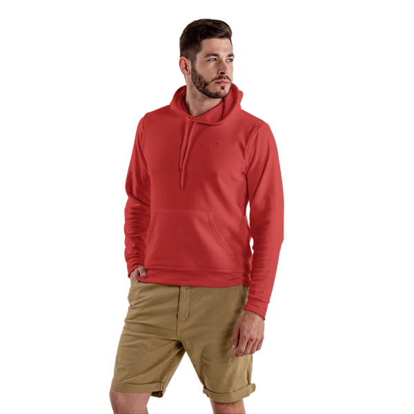 White Hoodie with Cap - Medium