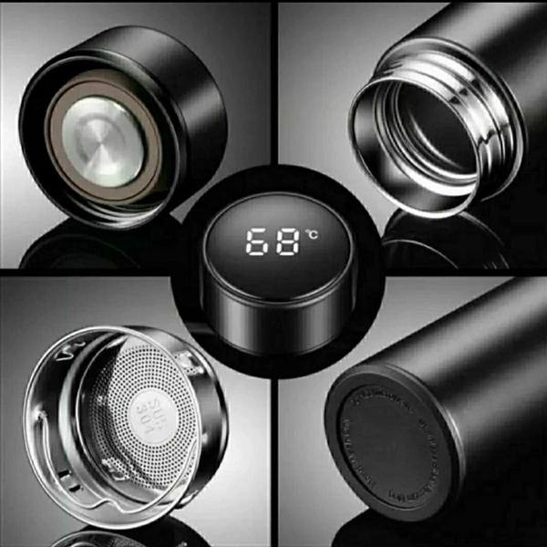 Personalized LED Temperature Display Bottle - 200 Qty