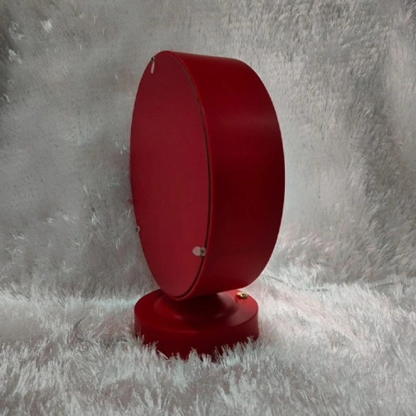 Premium LED Frame with Flowers - Round Red - Member Price