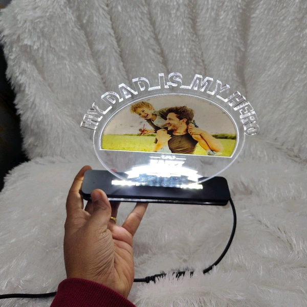 My Dad Is My Hero - Single LED - Regular Price