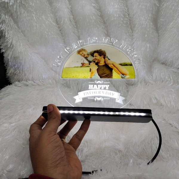 My Dad Is My Hero - Single LED - Regular Price