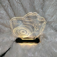 Personalised Camera Acrylic Frame - Single LED - Member Price