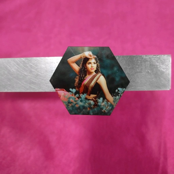 Mini MDF Fridge Magnet - Hexa Shape - Regular Price