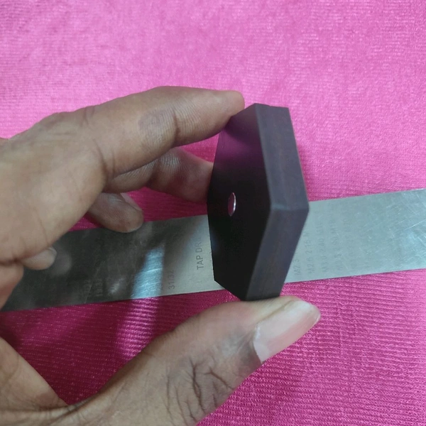 Mini MDF Fridge Magnet - Hexa Shape - Regular Price