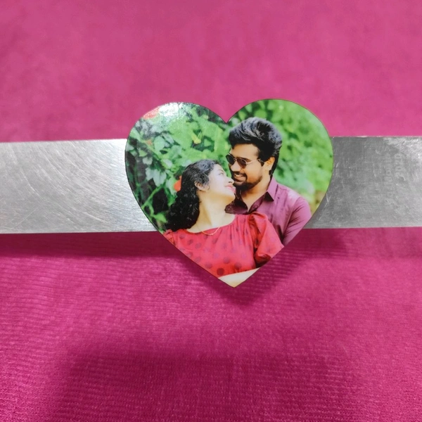 Mini MDF Fridge Magnet - Heart Shape - Regular Price