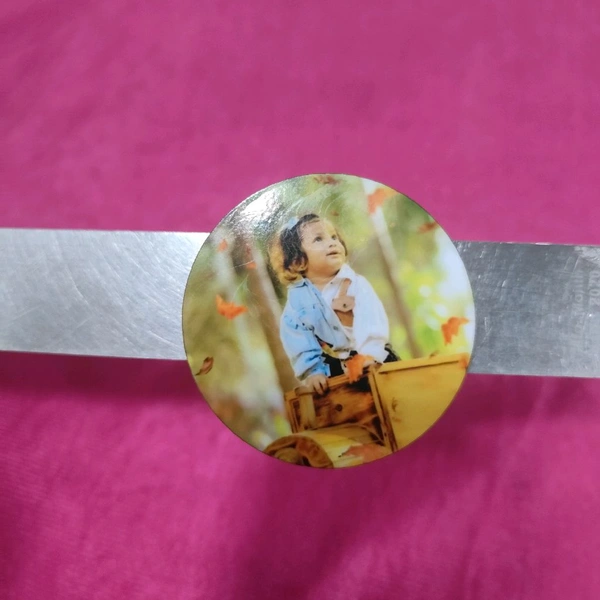 Mini MDF Fridge Magnet - Round Shape - Regular Price