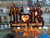 Couple Alphabet LED Name Board 15x23" Inch - Regular Price