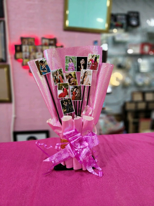 Bouquet with 10 Photos