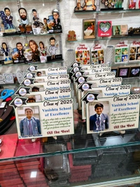 Customized Graduation MDF Photo Frame - Vasishta School of Excellence - 50 Qty