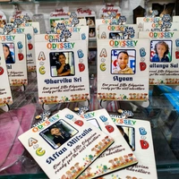 Personalized Pre-School Graduation MDF Photo Frame – Little Odyssey Theme - 100 Qty