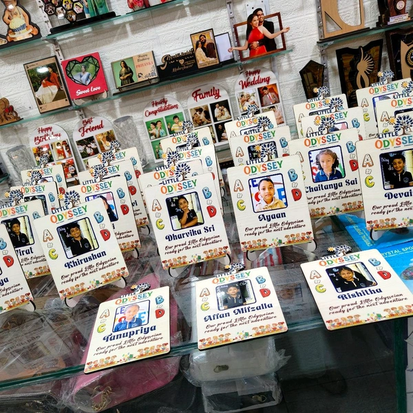 Personalized Pre-School Graduation MDF Photo Frame – Little Odyssey Theme - 100 Qty