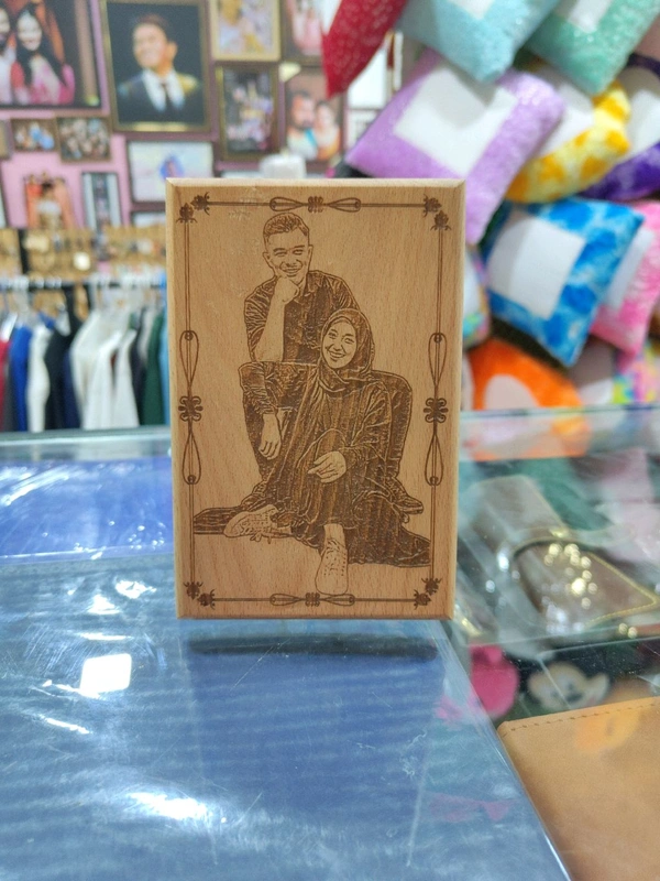 4x6" Inch - Engraved Wooden Plaque - Member Price