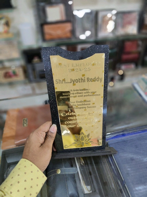 MDF Wooden Memento / Trophy (MWM-01)