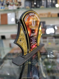 MDF Wooden Memento / Trophy (MWM-02)