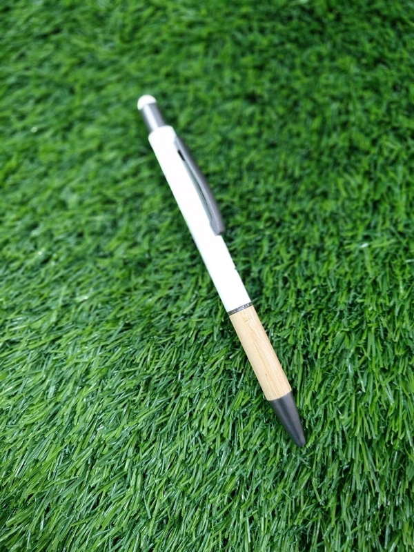 Bamboo White Pen with Stylus - Regular Price
