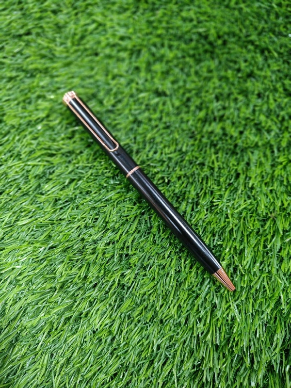 Black with Rose Gold Rim Pen - Member Price