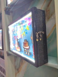 Birthday Theme - Cutout Miniature LED BOX MAZ01 - A4 size - Member Price