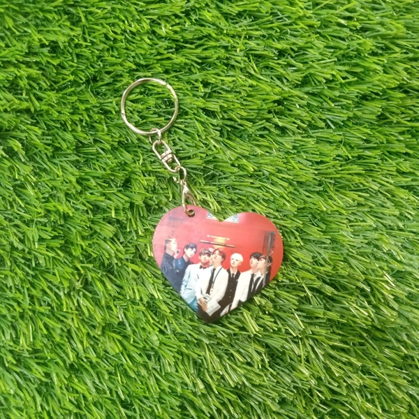 Metal Keychain - Heart Shape - Member Price