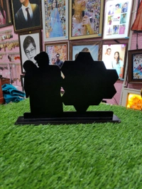 Hexa Collage with Side Standing Pic - Customized Cutout Frame - Regular Price